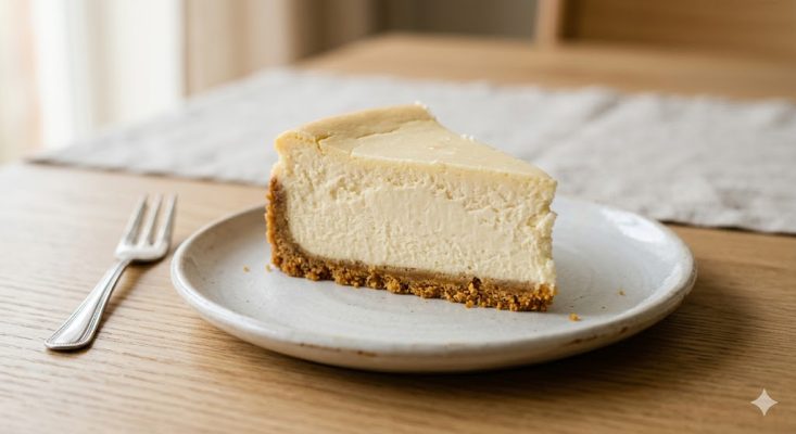 cheesecake truyền thống béo mịn