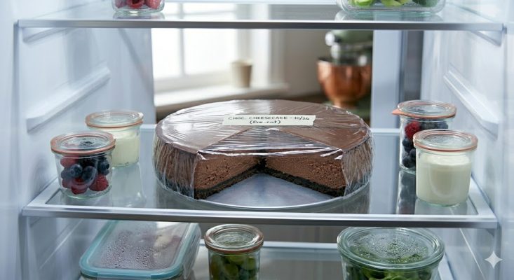 bánh cheesecake bảo quản đúng