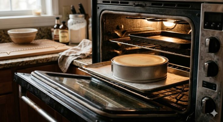 làm nguội cheesecake đúng cách