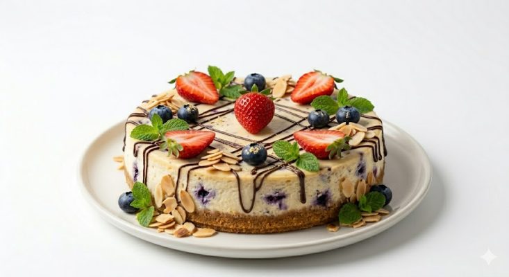 cheesecake đẹp trang trí nghệ thuật